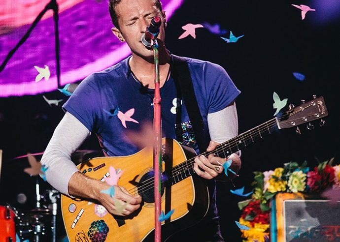 Coldplay transmitirá show ao vivo nos cinemas